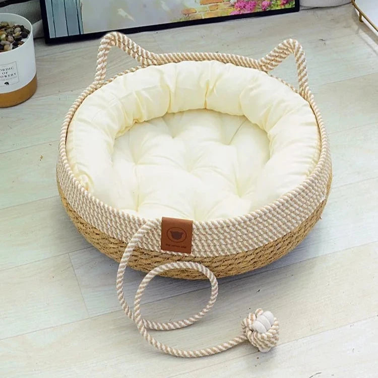 Woven Cat Bed