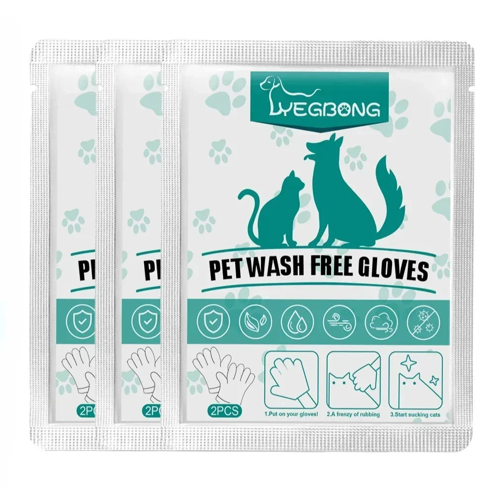 Pet Disposable Cleaning Gloves